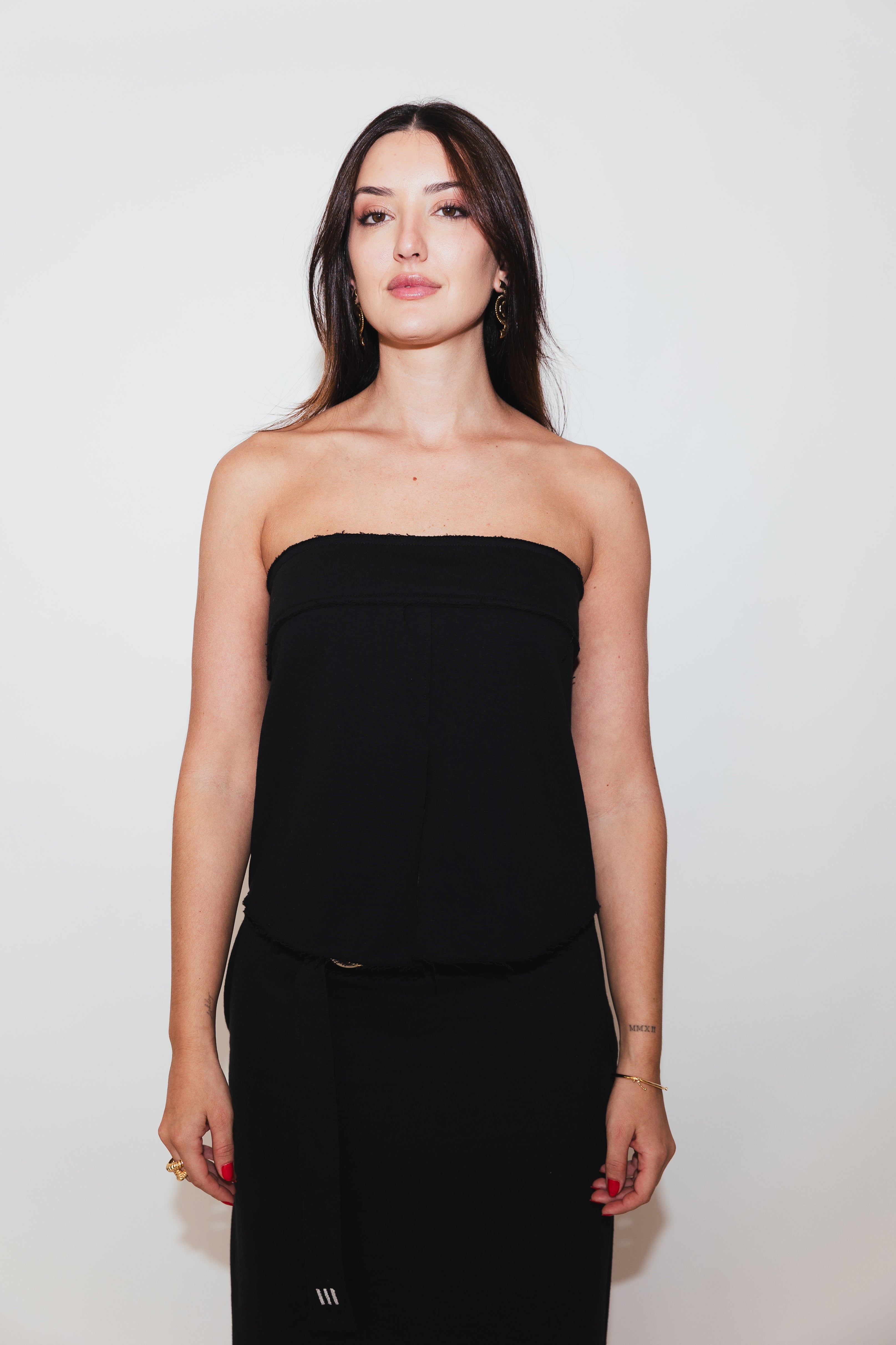 STRAPLESS TOP