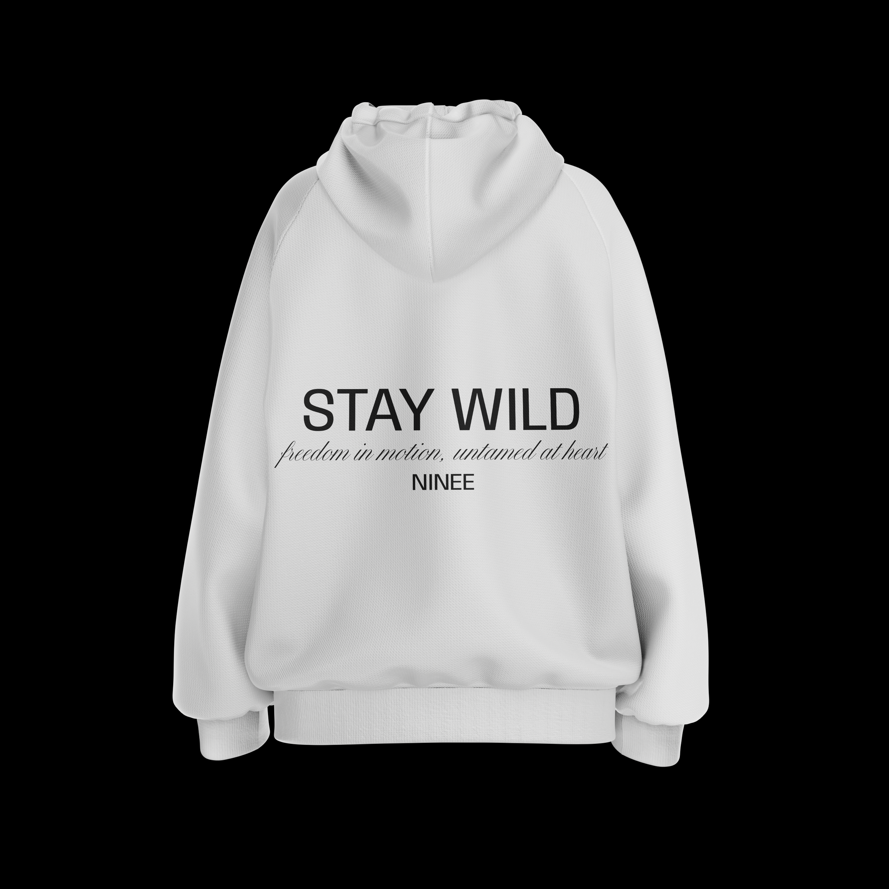 MOLETOM ZIPPERED LIMITED STAY WILD