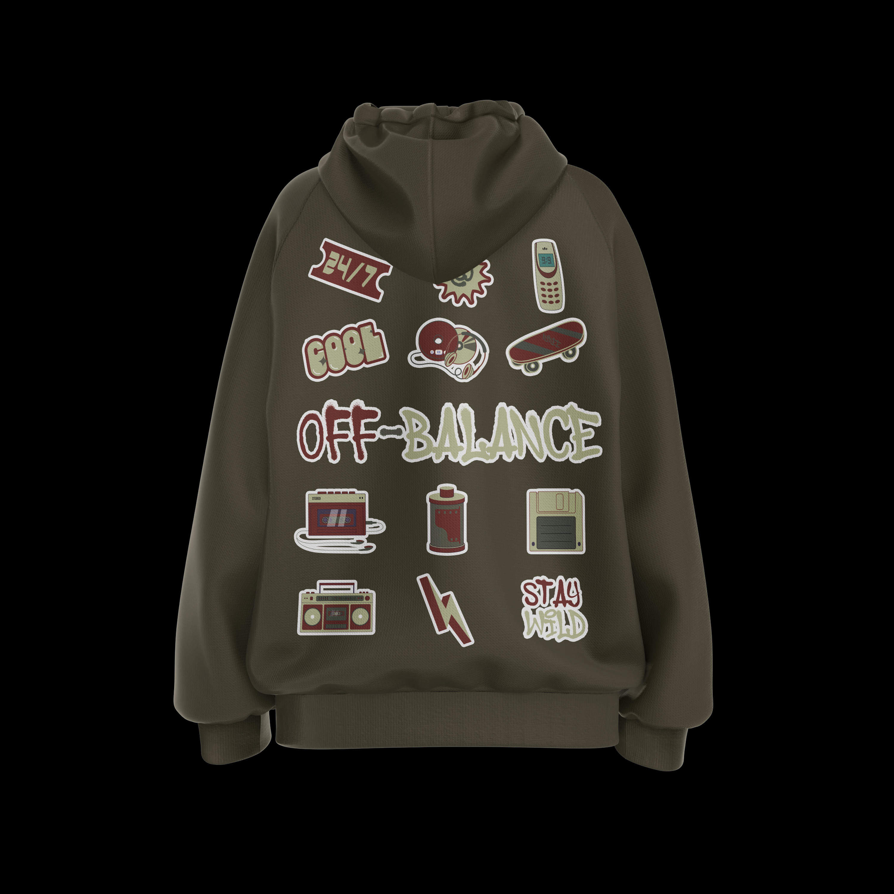 MOLETOM ZIPPERED LIMITED OFF-BALANCE