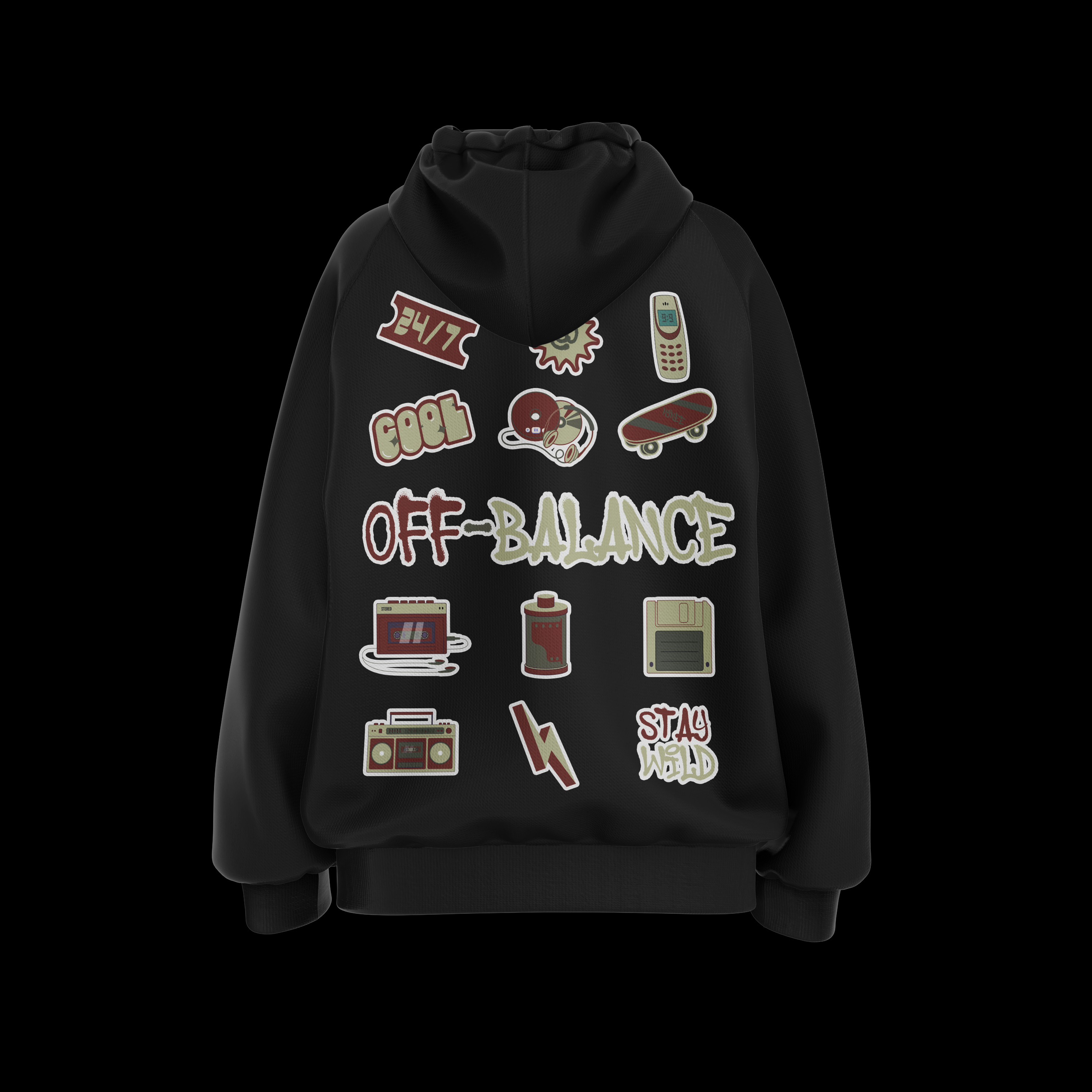 MOLETOM ZIPPERED LIMITED OFF-BALANCE